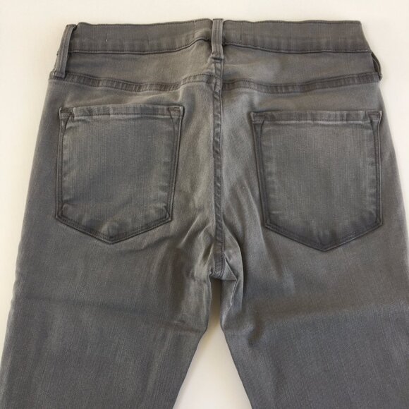 Frame Le Skinny Grey Jeans 27 - Picture 8 of 12